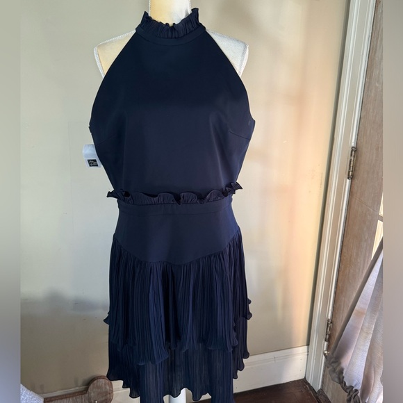 NWT Undra Celeste Women's Unapologetic Presence Flirty Halter
Minidress Sz XL - Picture 7 of 15